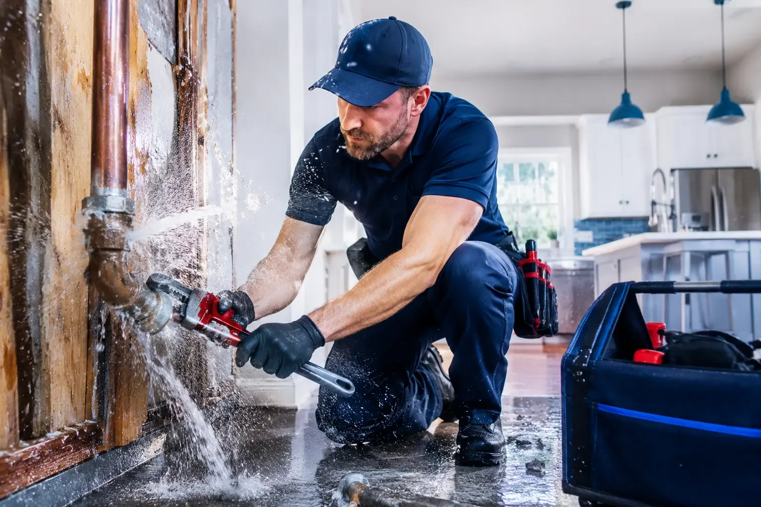 Local emergency pipe repair professionals in Gasburg, VA